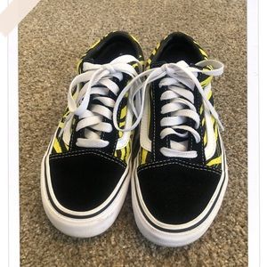 Vans Shoes - Yellow Zebra Pattern Vans Vans Shoes - Yellow Zebra Pattern Vans